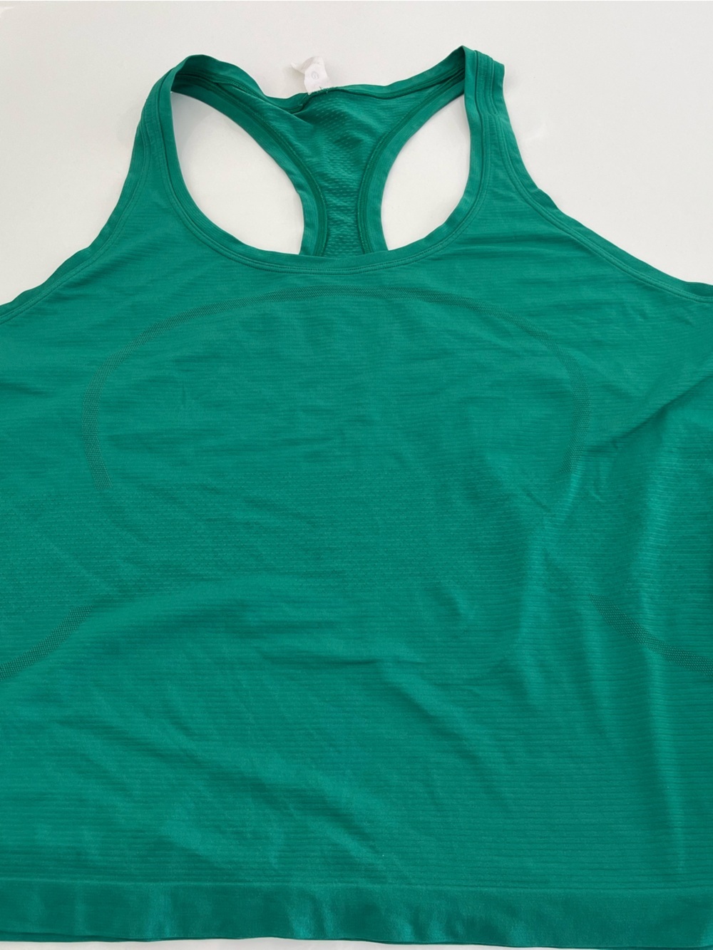 Lululemon Athletica Emerald Green Racerback Tank Size 18